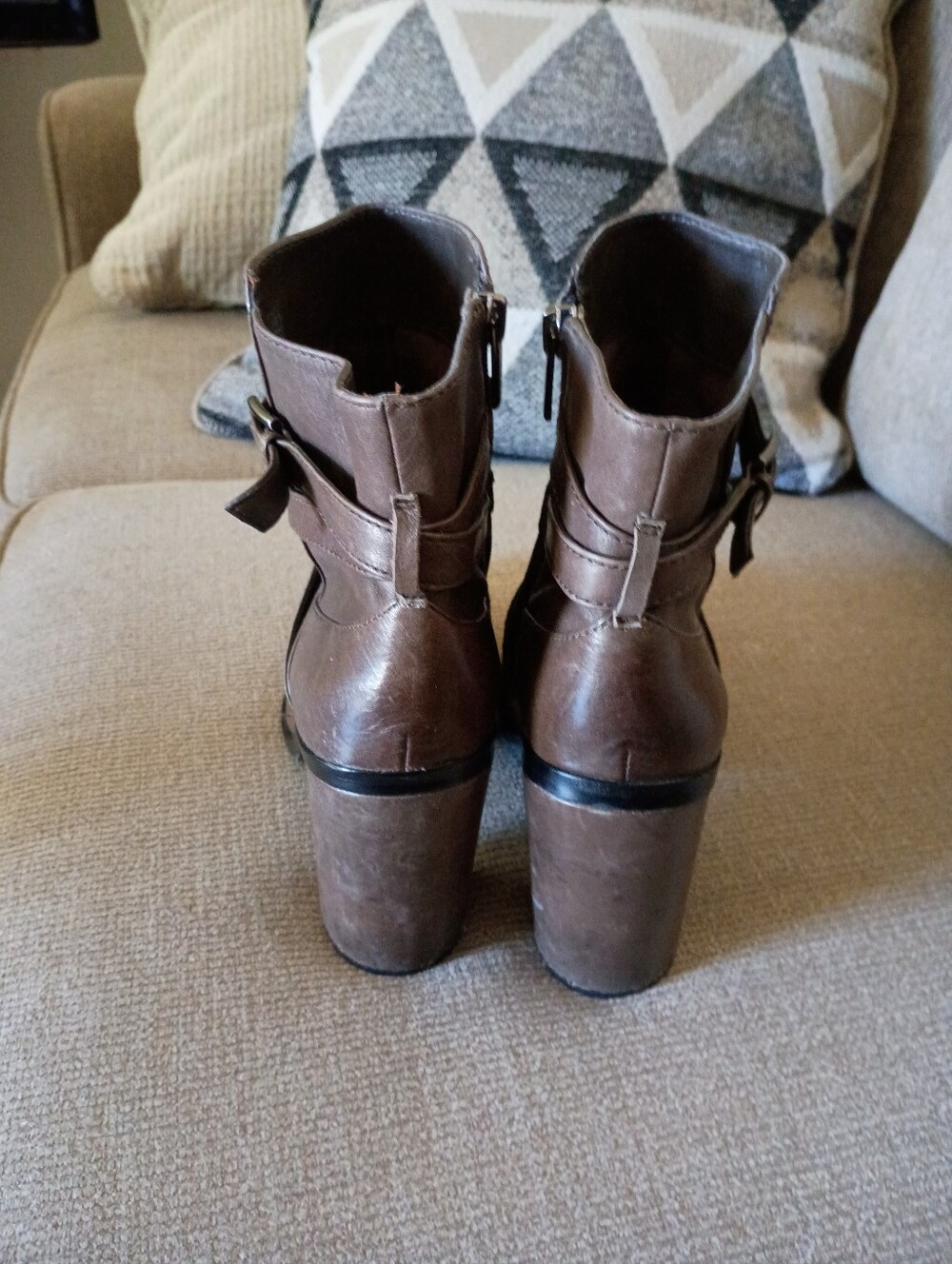 Vince Camuto Leather Booties - Picture 5 of 10